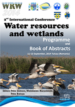Program Water resources and wetlands 11-13 September 2014, Tulcea Romania